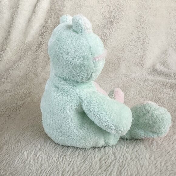 Ty Pluffies Grins the Frog Beanbag Plush Stuffed Animal Toy 10” 2002 Vintage - Picture 3 of 6